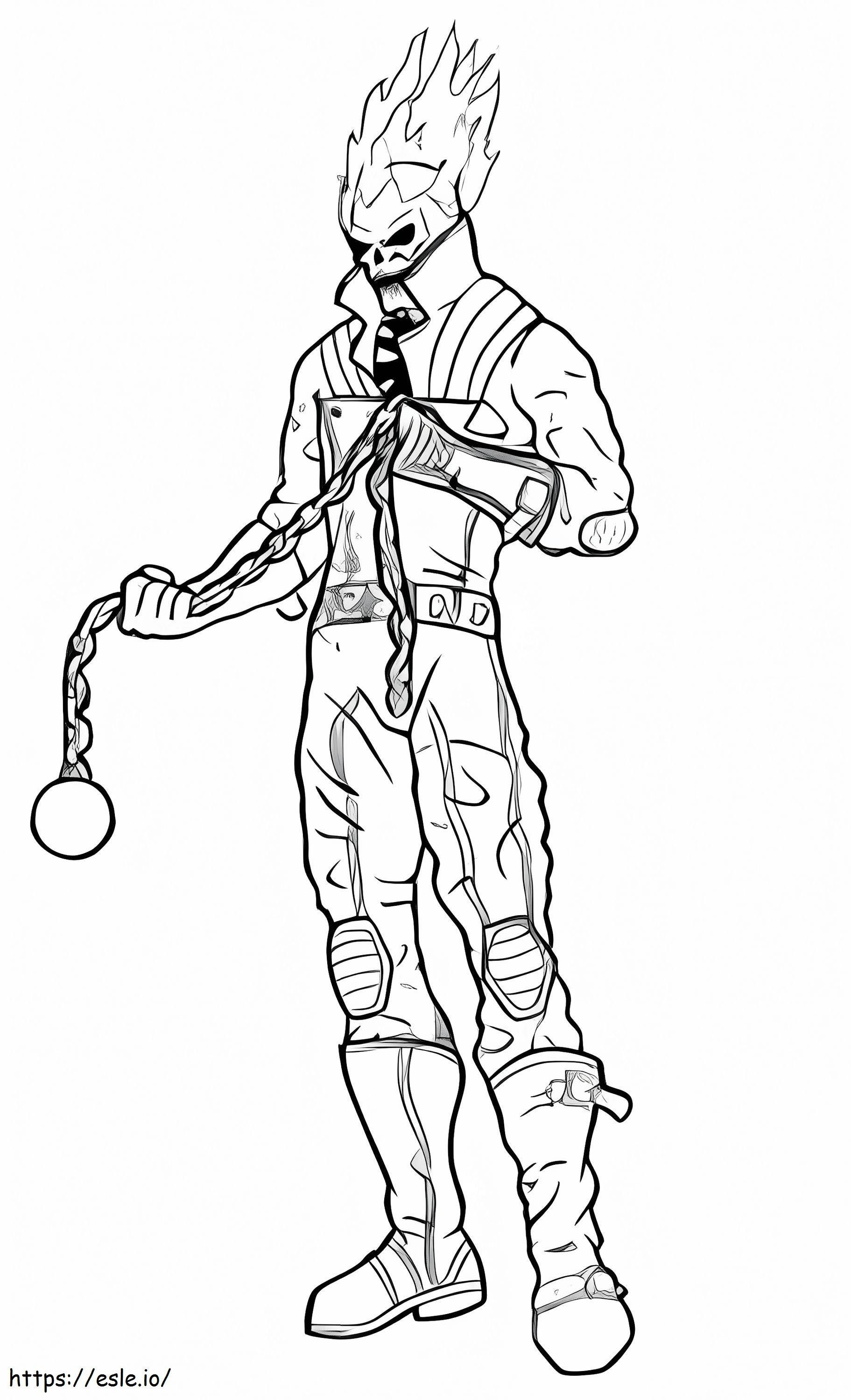 Wallpaper #UmfnApMBSpphPi3-dbEP405 Perfect Ghost Rider Coloring Page