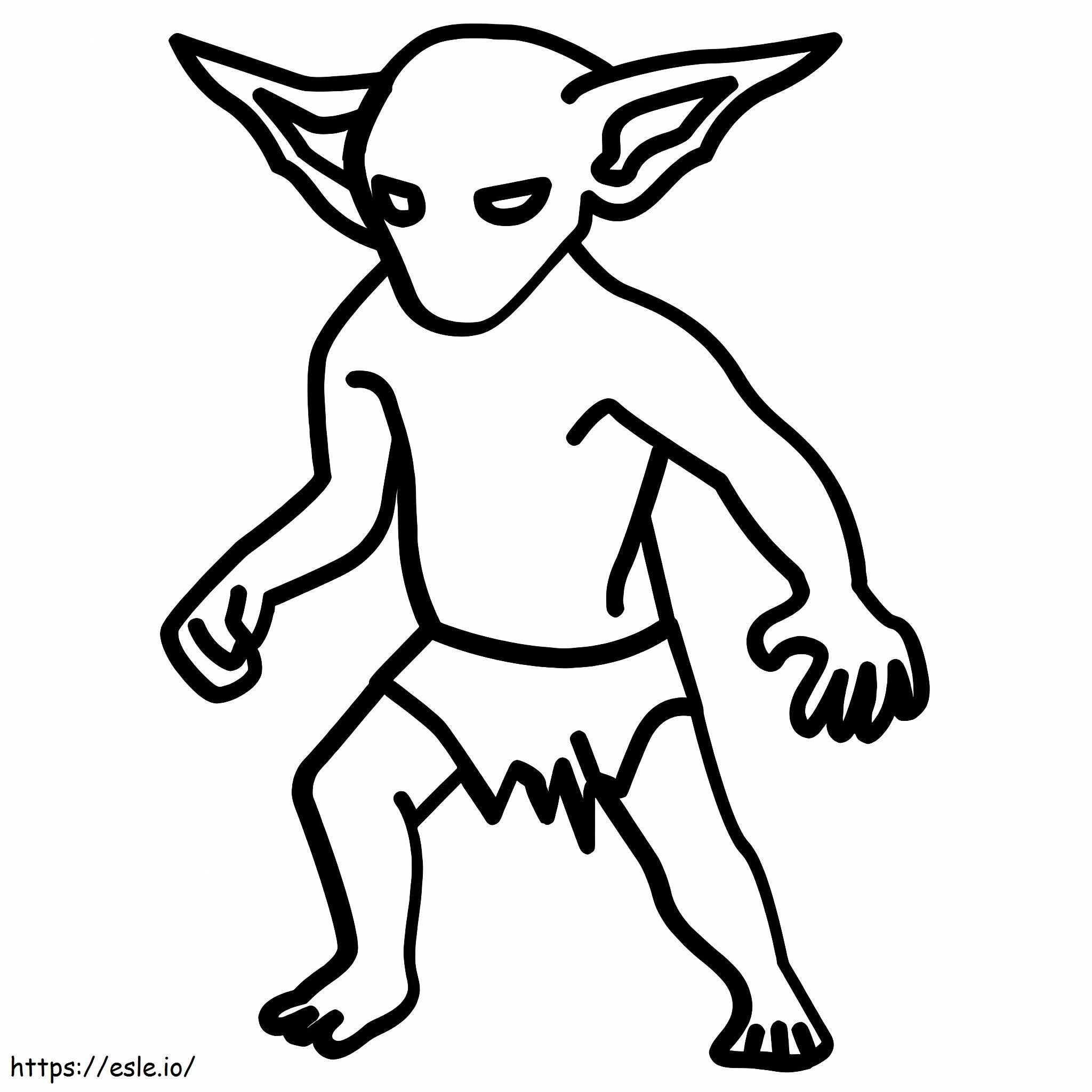 Wallpaper #GkAxMJMBJhL2WPbaVMA6386 Hq Goblin Image Coloring Page