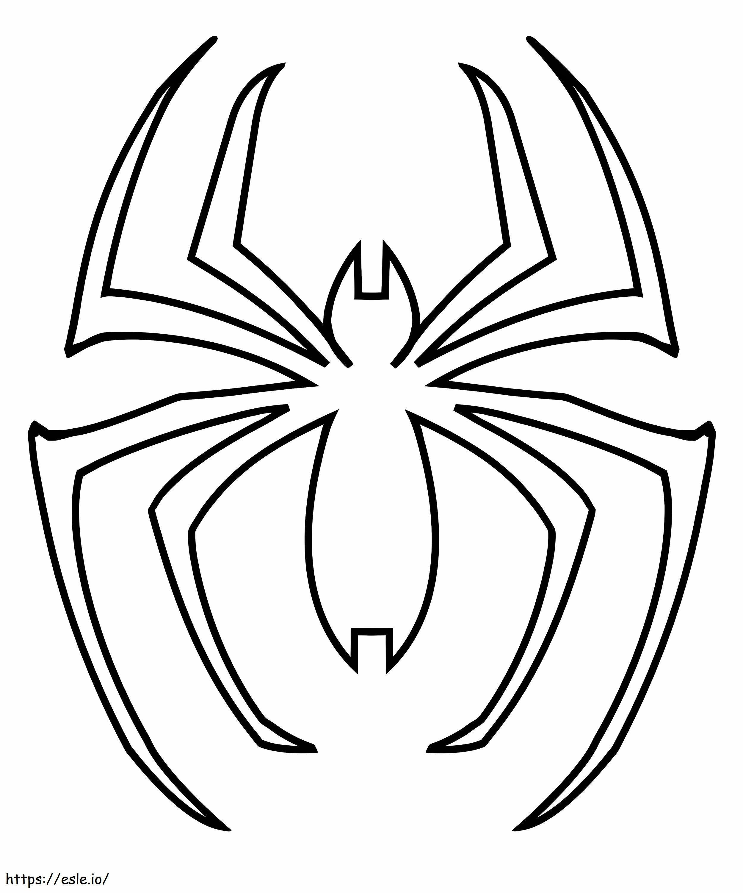 Wallpaper #xVjJNJMBzN9vxX34ez2D41 Spider Man Logo Coloring Page