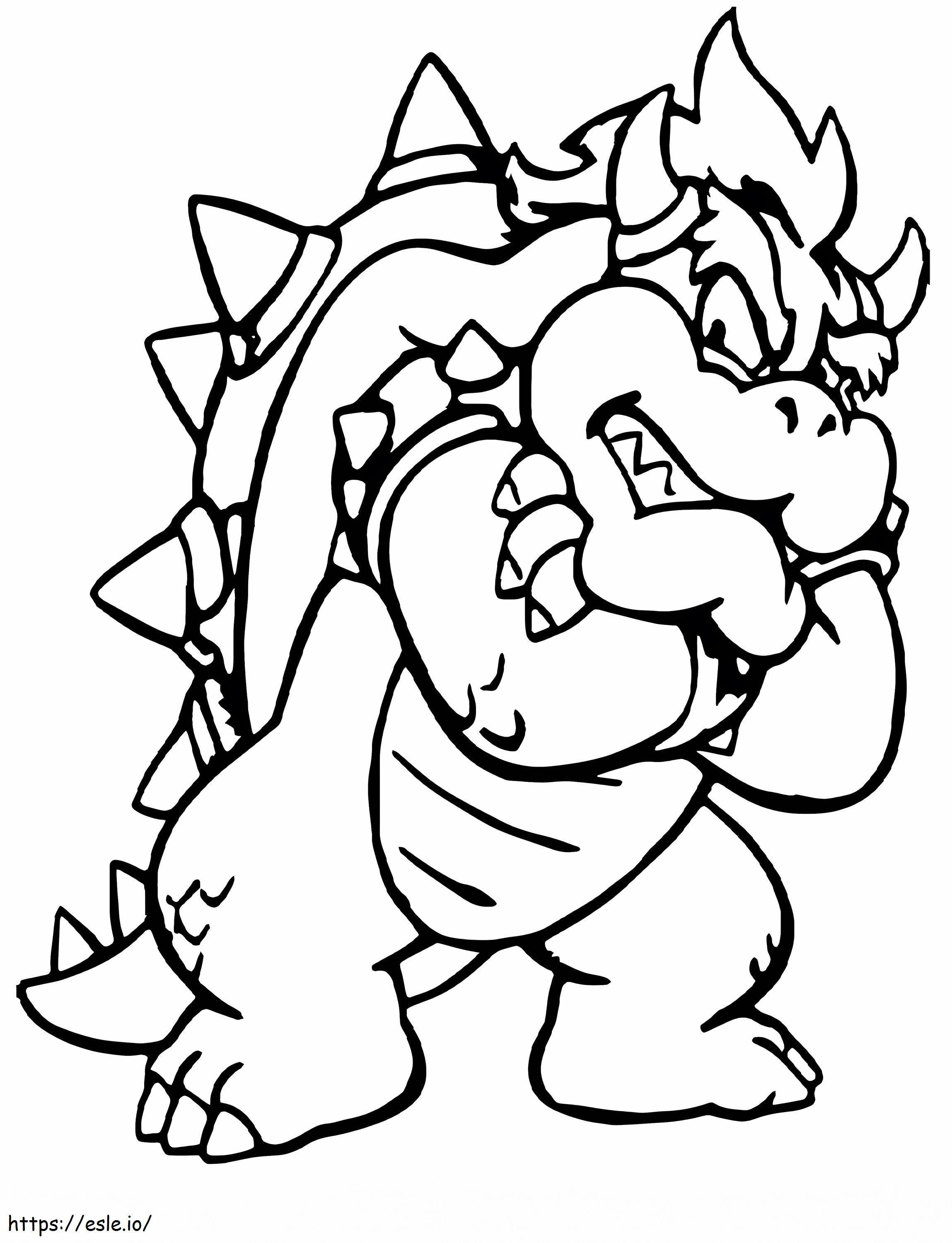 Wallpaper #8c6vJZMB71dOy6JZMRQu367 Coloriage Bowser Mario a Imprimer Dessin
