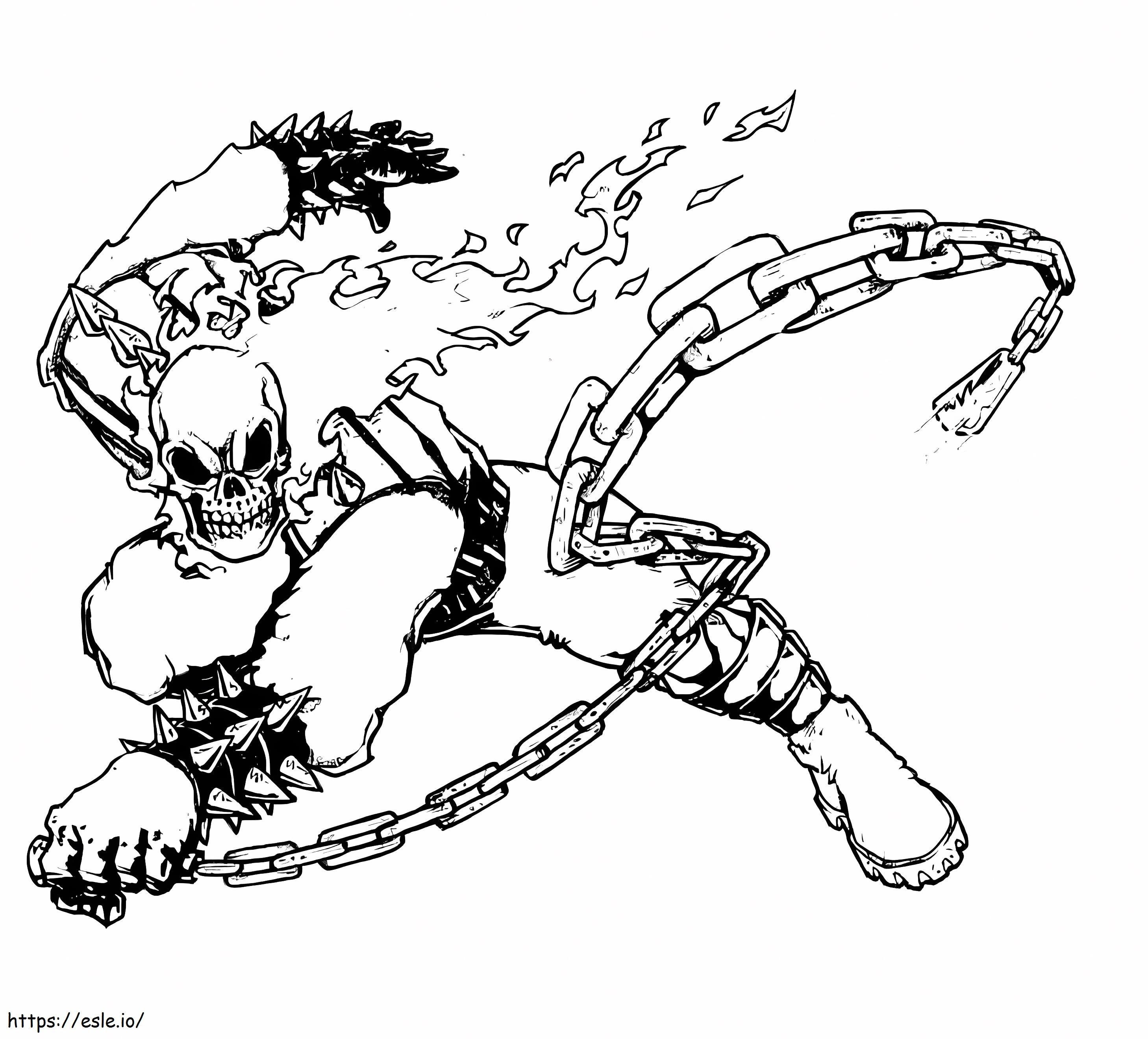 Wallpaper #-fQcOpMBKFX8bn3rG3dX455 Ghost Rider Action Coloring Page