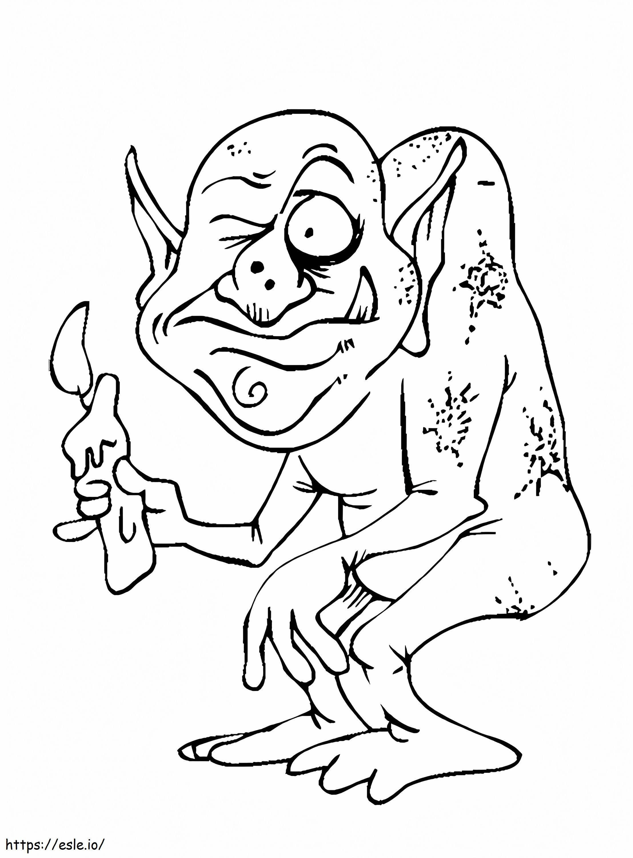 Wallpaper #GkAxMJMBJhL2WPbaVMA6359 Goblin Transparent Coloring Page