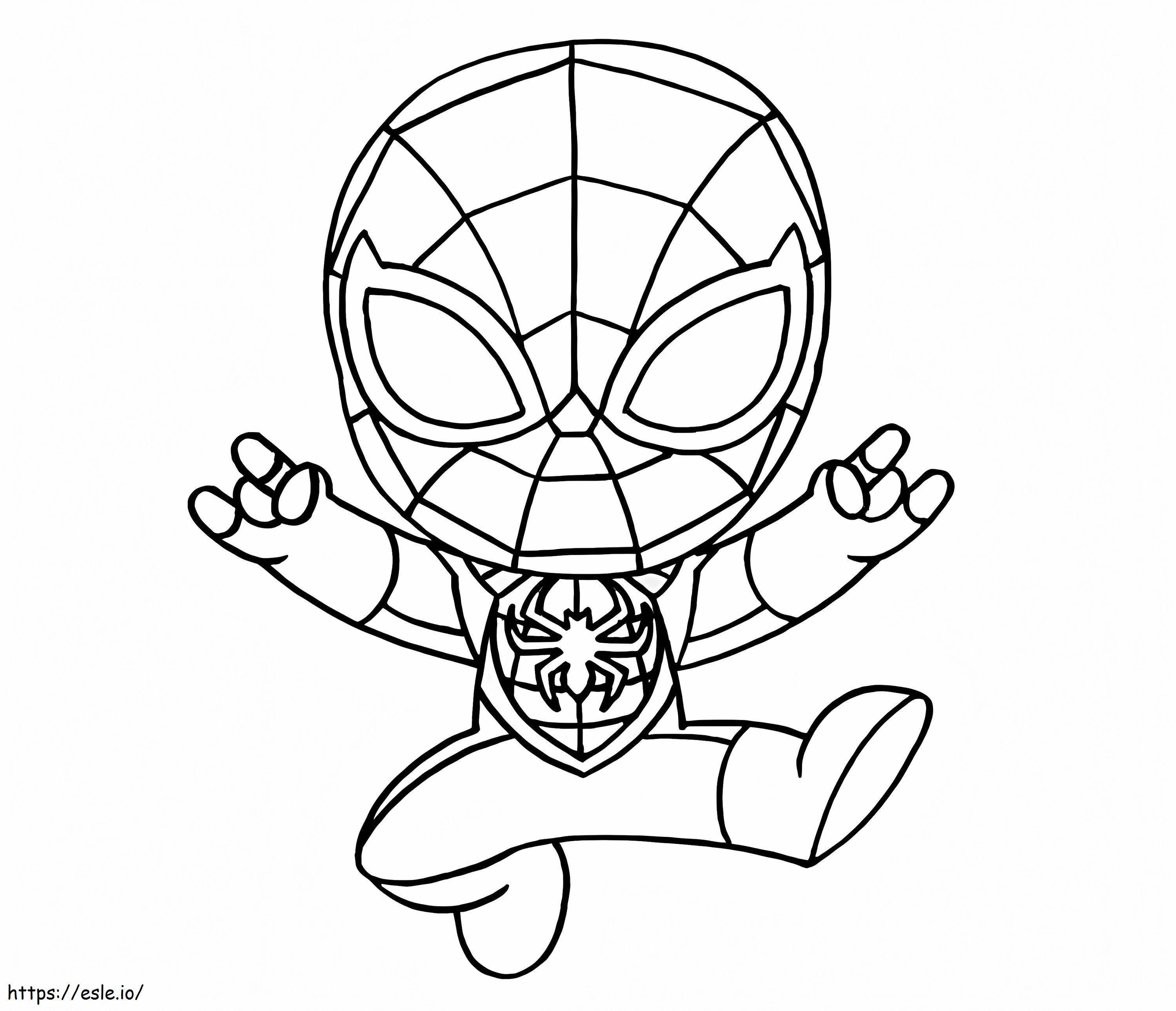 Wallpaper #nDGpNZMB5zzyi_yYQ1cr480 Homem Aranha Chibi Pulando Para Colorir