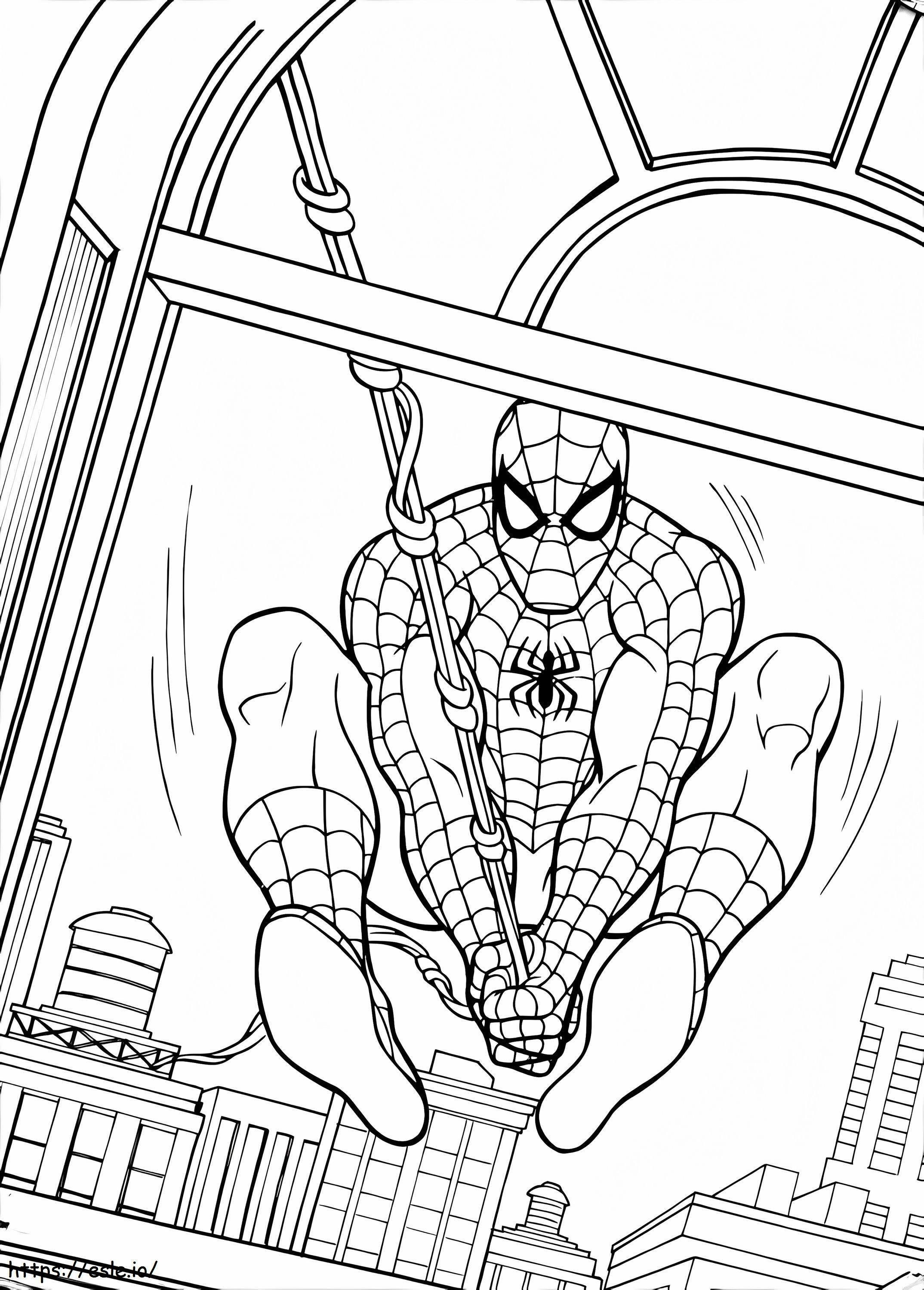 Wallpaper #x8YLM5MBVgN6TXj6xXfT231 Spiderman 12 Coloring Page