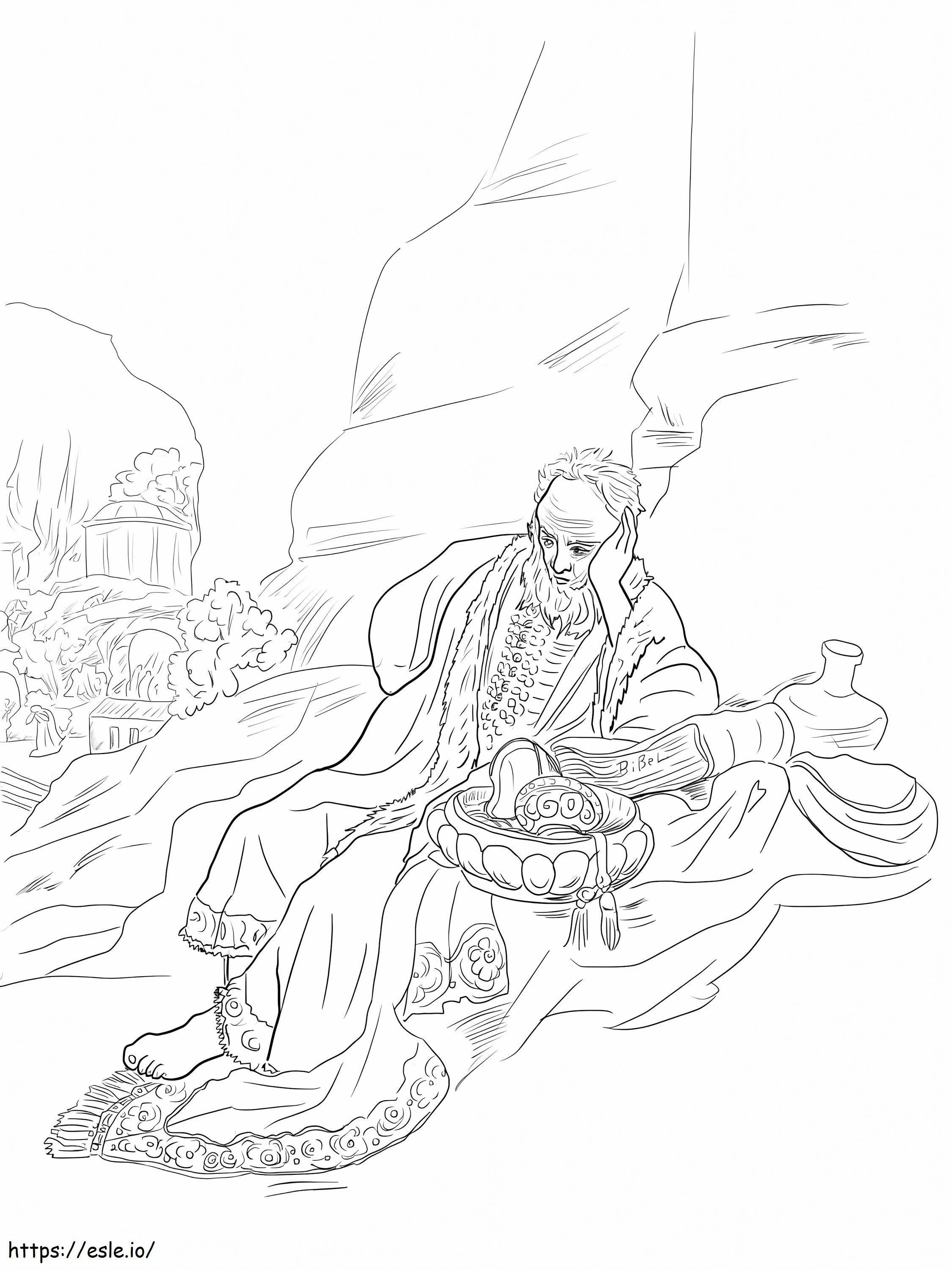 Wallpaper #02fsEpMBSpphPi3-O_00383 Jeremiah the Prophet Coloring Page