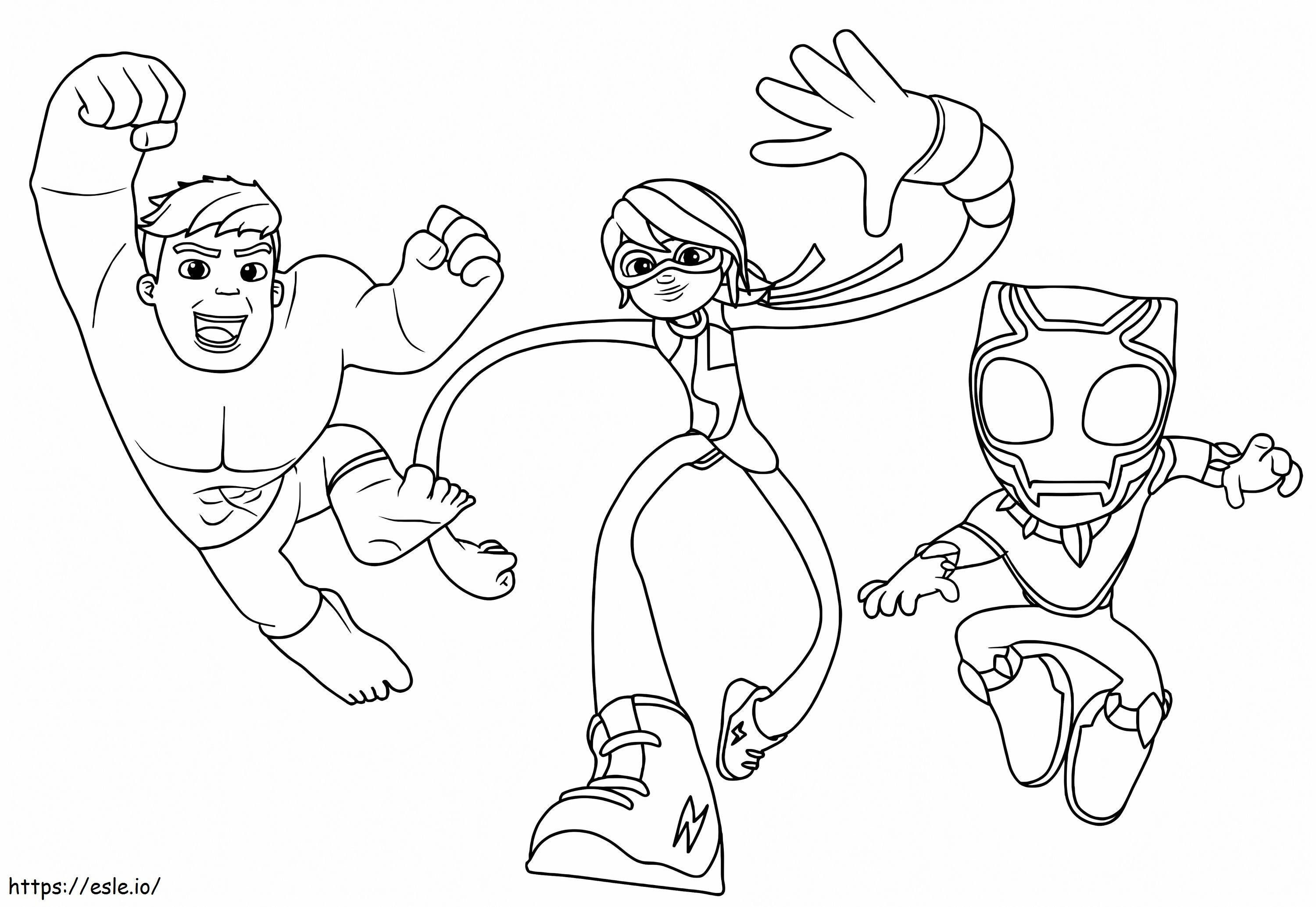 Wallpaper #GGj8FZMBSpphPi3-Hgo_216 Spidey and His Amazing Friends to Color Coloring Page