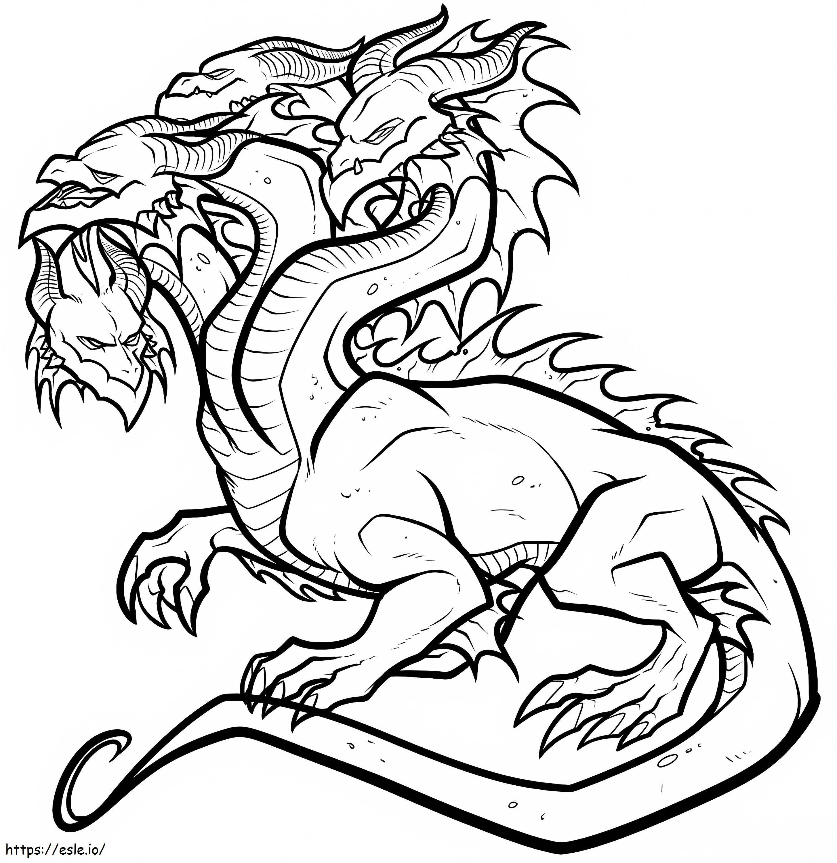 Wallpaper #e2cOBpMBSpphPi3-b78W331 Legend Hydra Coloring Page