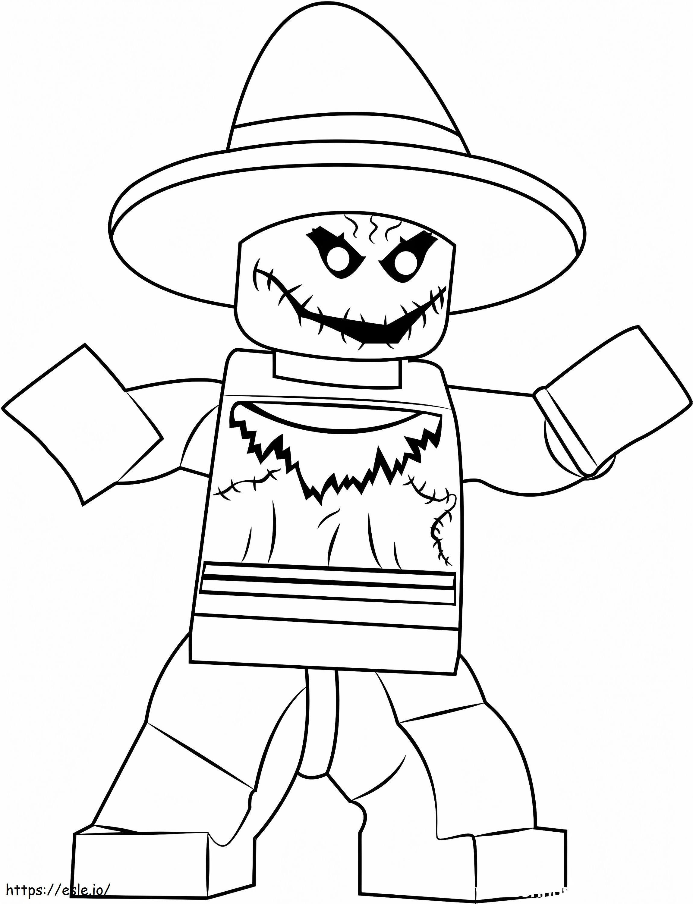 Wallpaper #aYcGMpMBPAdmKxa2yGN664 Lego Scarecrow Coloring Page