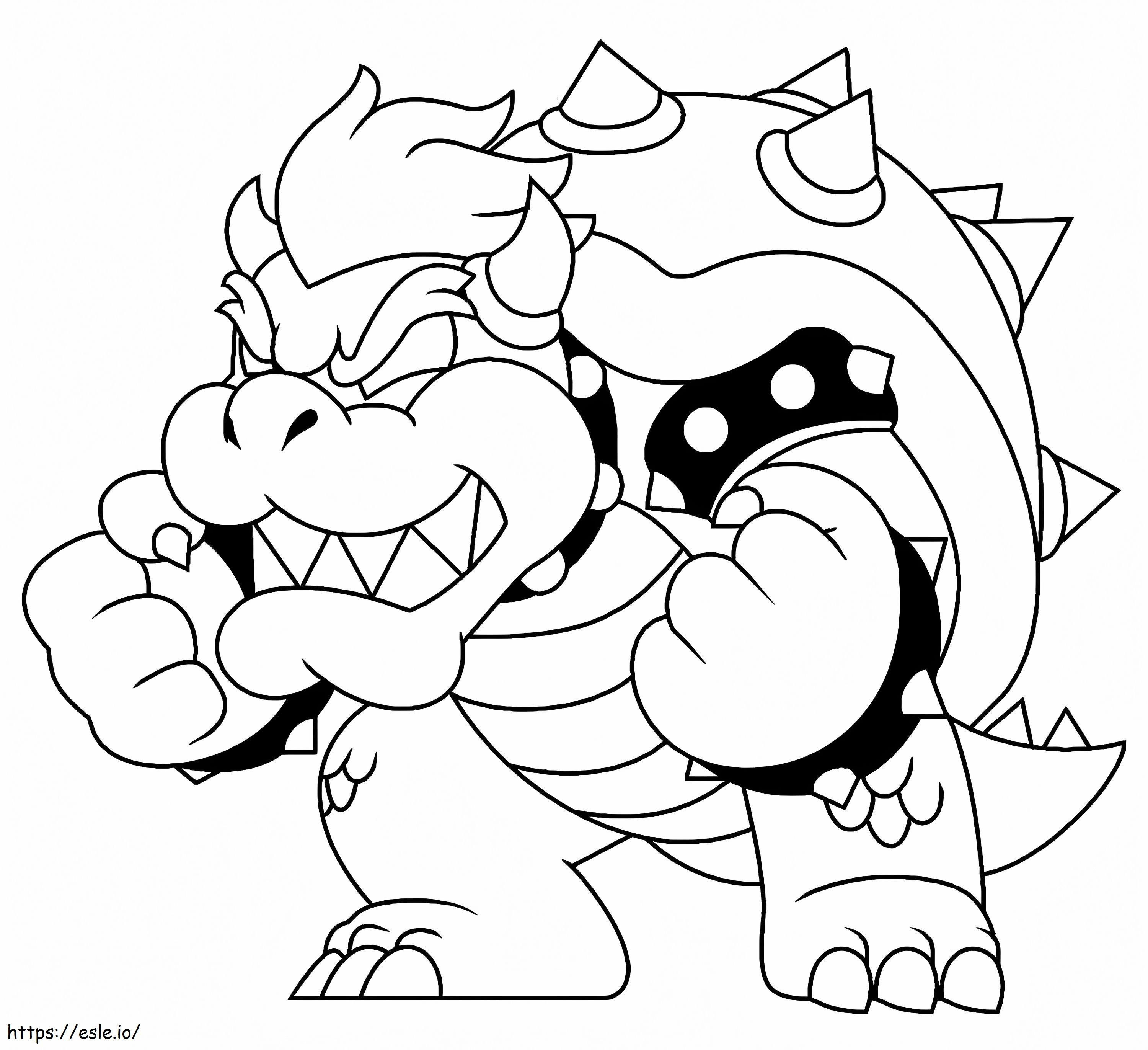 Wallpaper #8c6vJZMB71dOy6JZMRQu437 Bowser 1 Coloring Page