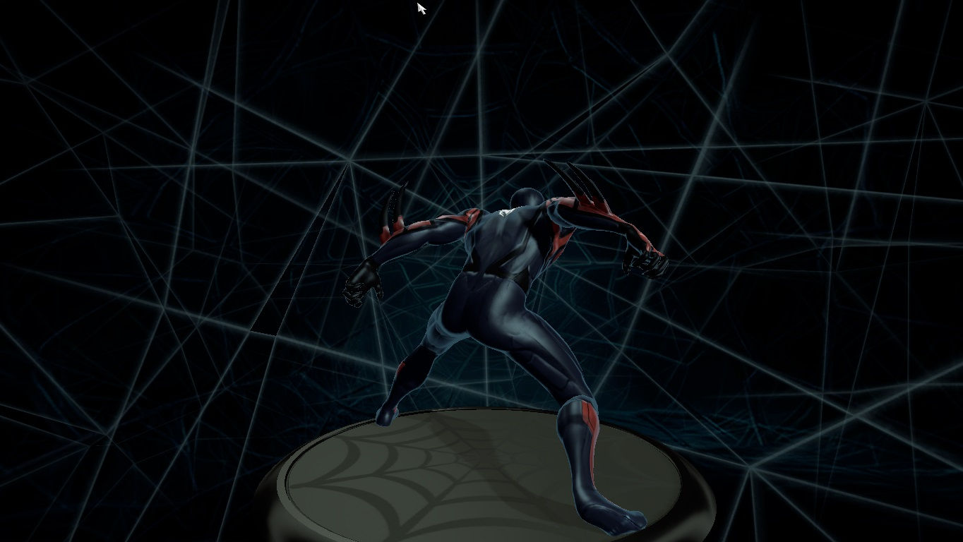 Wallpaper #1WheGpMBSpphPi3-gRtQ57 Skacat Spider Man Web of Shadows Symbiote 2099 V3 Geimplei