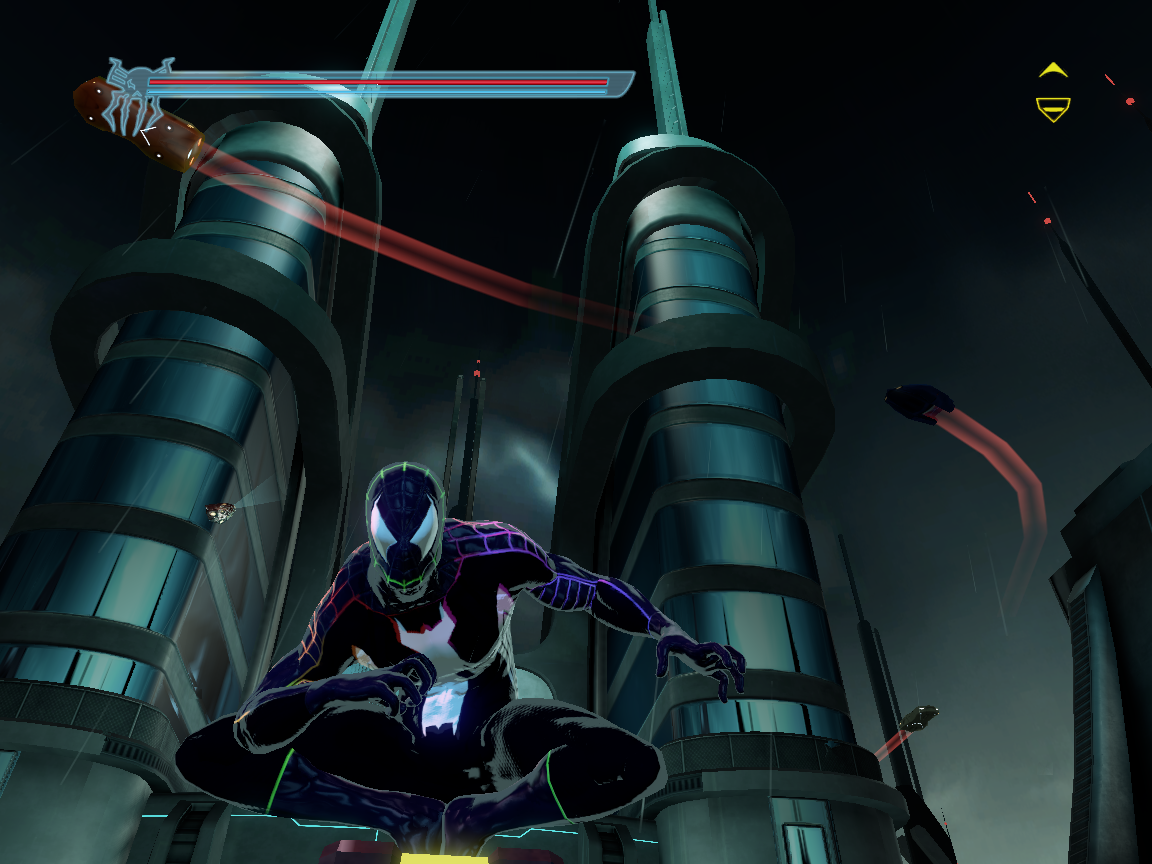 Wallpaper #bGgUGpMBSpphPi3-5hr9180 Skacat Spider Man Shattered Dimensions Spider 2099 Venom Suit