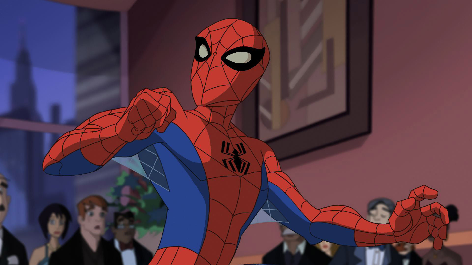 Wallpaper #yGgeHJMBSpphPi3-xCF530 Skacat Ultimate Spider Man Spectacular Spider Mangrandioznyi Celovek
