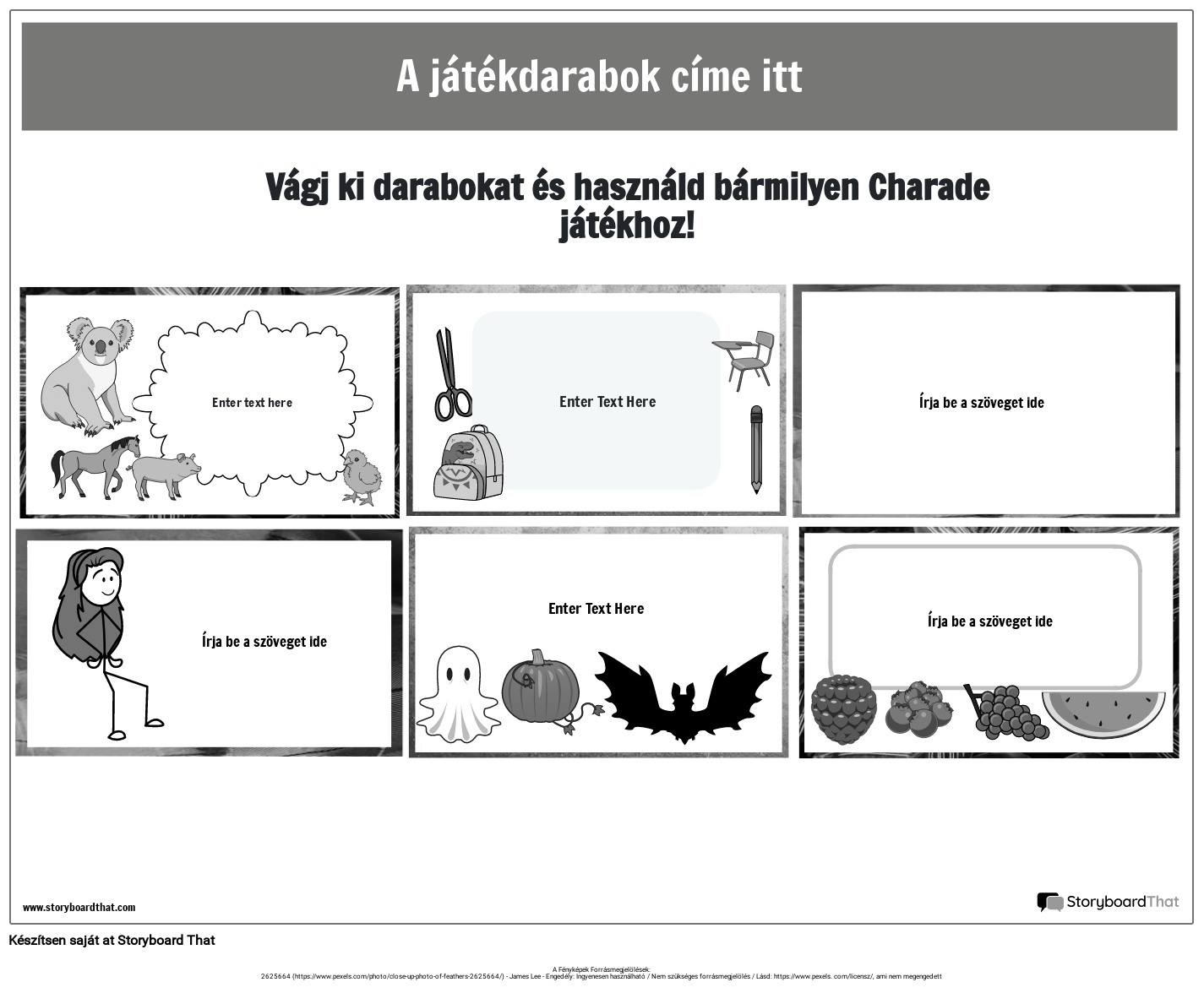 Wallpaper #pGhXGpMBSpphPi3-oRsR381 Nyomtathato Kartyak Charades Greyhez Storyboard