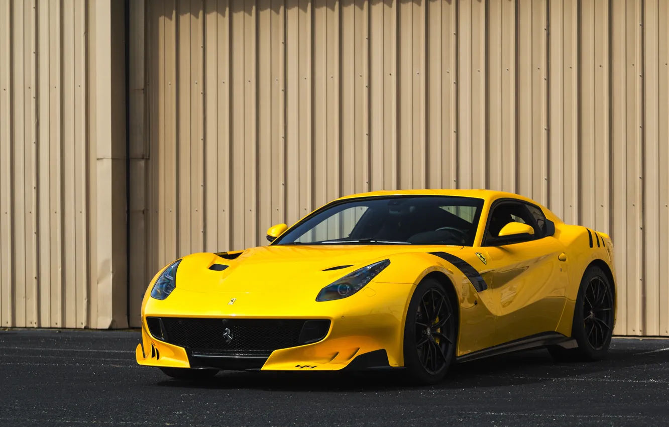 Wallpaper #JhmXI48BtGB6xQ78IYSO14 Wallpaper Ferrari Yellow F12 Tdf Images for Desktop Section Ferrari