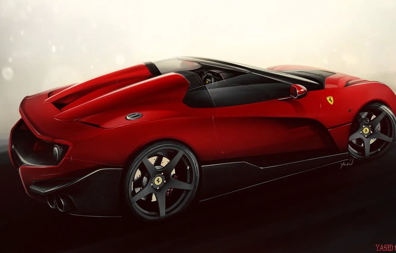 Wallpaper #e0D-MJMBJhL2WPbam8RI199 Wallpaper Auto Machine Ferrari Art Supercar Rendering the Ferrari