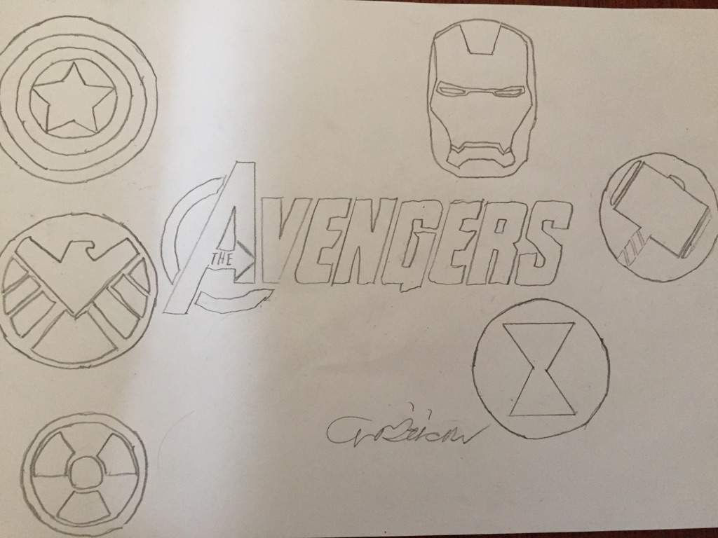 Wallpaper #72703 The Avengers Graphite Drawing by Pen Tacular Artistdeviantartcom on