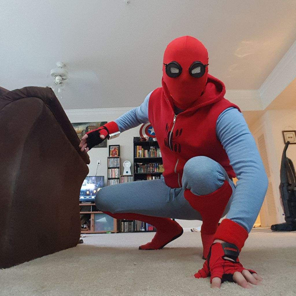 Wallpaper #9xl3AI8BtGB6xQ78A0iQ55 Spider Man Homemade Suit Cosplay