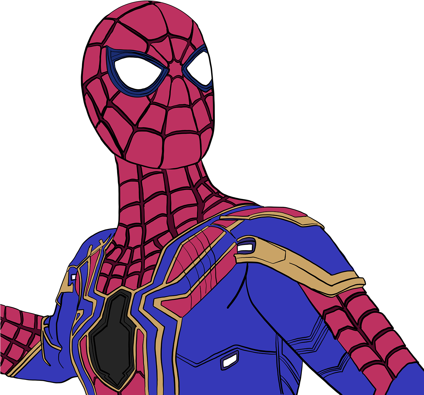 Wallpaper #dGdR9pIBSpphPi3-2IP1192 Download Iron Spiderman Clipart Superheroes Iron Iron Spider Man