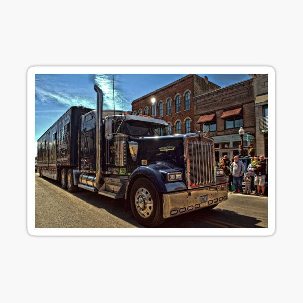 Wallpaper #rbg73JIBJvJKYCmEZfqB189 Semi Truck Stickers Redbubble
