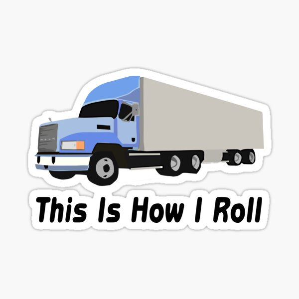 Wallpaper #rbg73JIBJvJKYCmEZfqB165 Semi Truck Stickers Redbubble