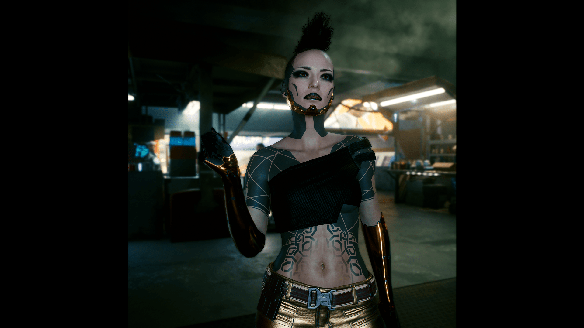 Wallpaper #U0Uzno4B7YBJg1BVCaJS31 Neokitsch Hedonistic V Cyberpunk 2077 Mod