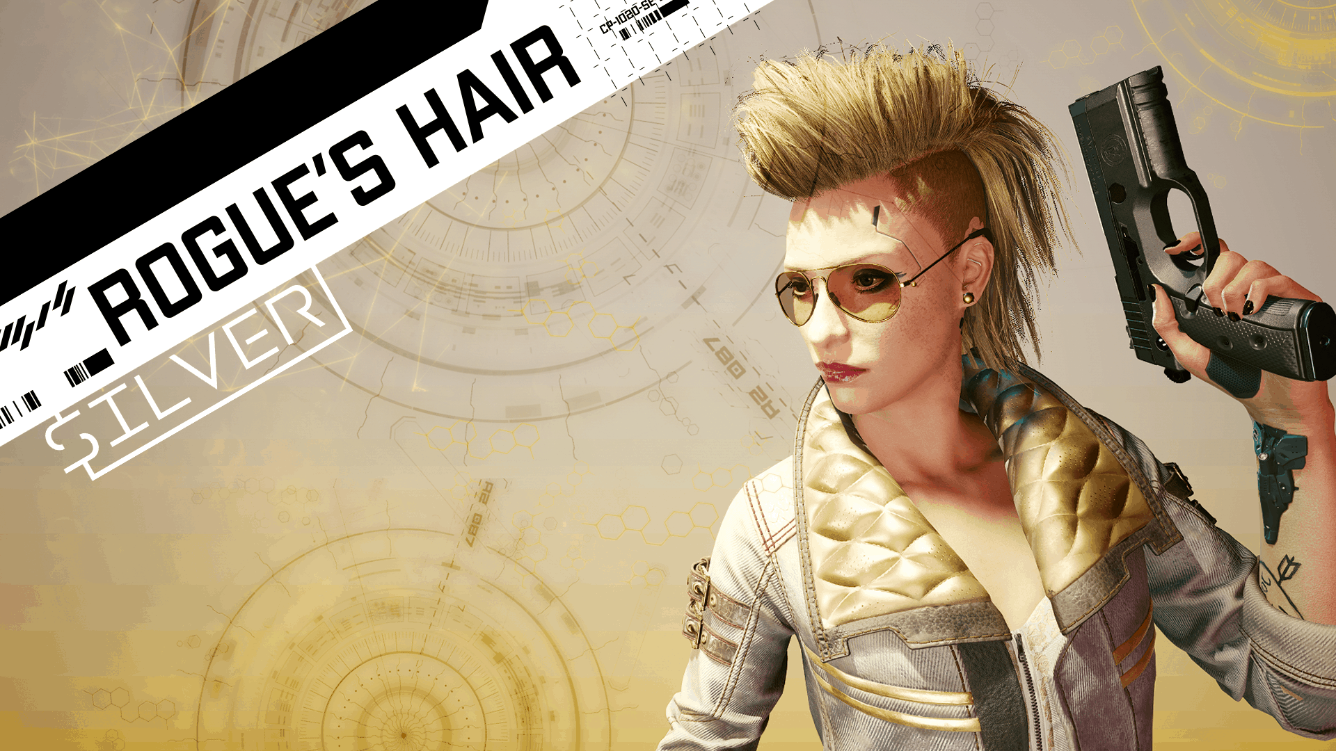 Wallpaper #qWj0HJMBSpphPi3--ST6165 Young Rogues Hair Cyberpunk 2077 Mod