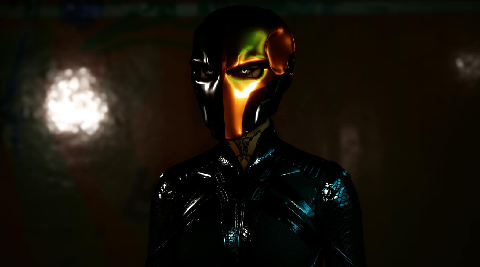 Wallpaper #NBmdBI8BtGB6xQ78d0-i10 Shadow Deathstroke Helmet Cyberpunk 2077 Mod