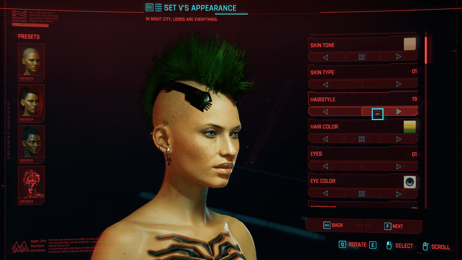 Wallpaper #r30U9Y4Bnwiau_P6yhFY26 Cyber Mohawk Haircut Replacer for Both Genders Cyberpunk 2077 Mod