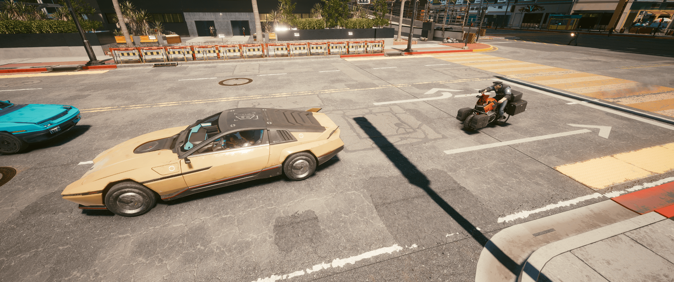 Wallpaper #klb_epcBsd6xcFiEhdxU26 Police Motorcycle Chases Cyberpunk 2077 Mod