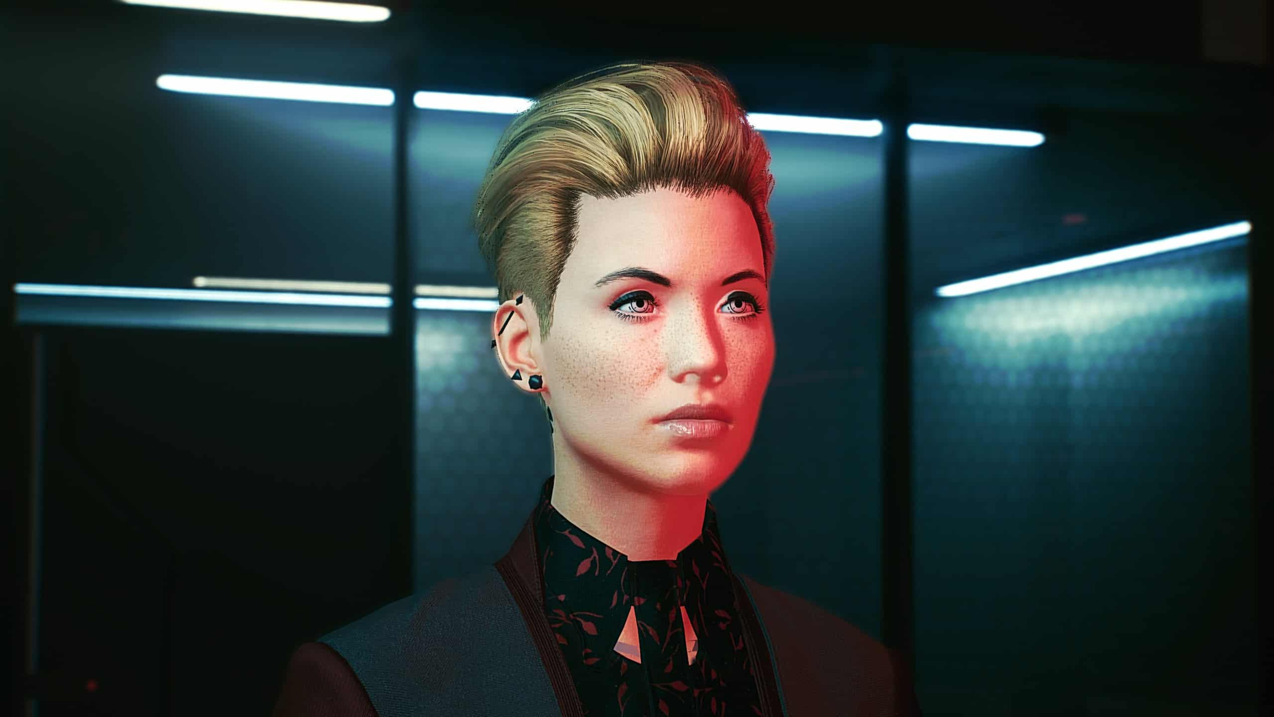 Wallpaper #TBqaTZMB1yWOL4qgCXw_320 Quiff Hairstyle for Female V Cyberpunk 2077 Mod