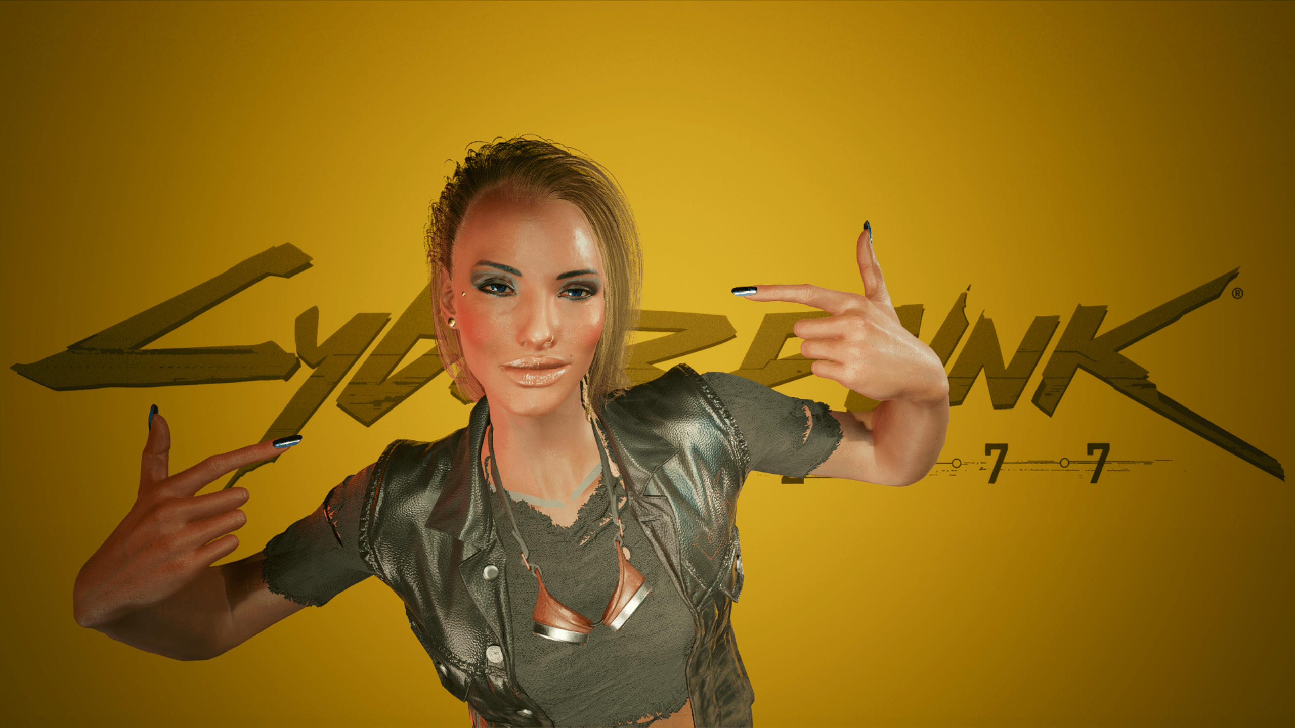 Wallpaper #VPB2fJcBi4JM6agGTx7W77 Cyberpunk 2077 Attractive Blonde Female Character Creation