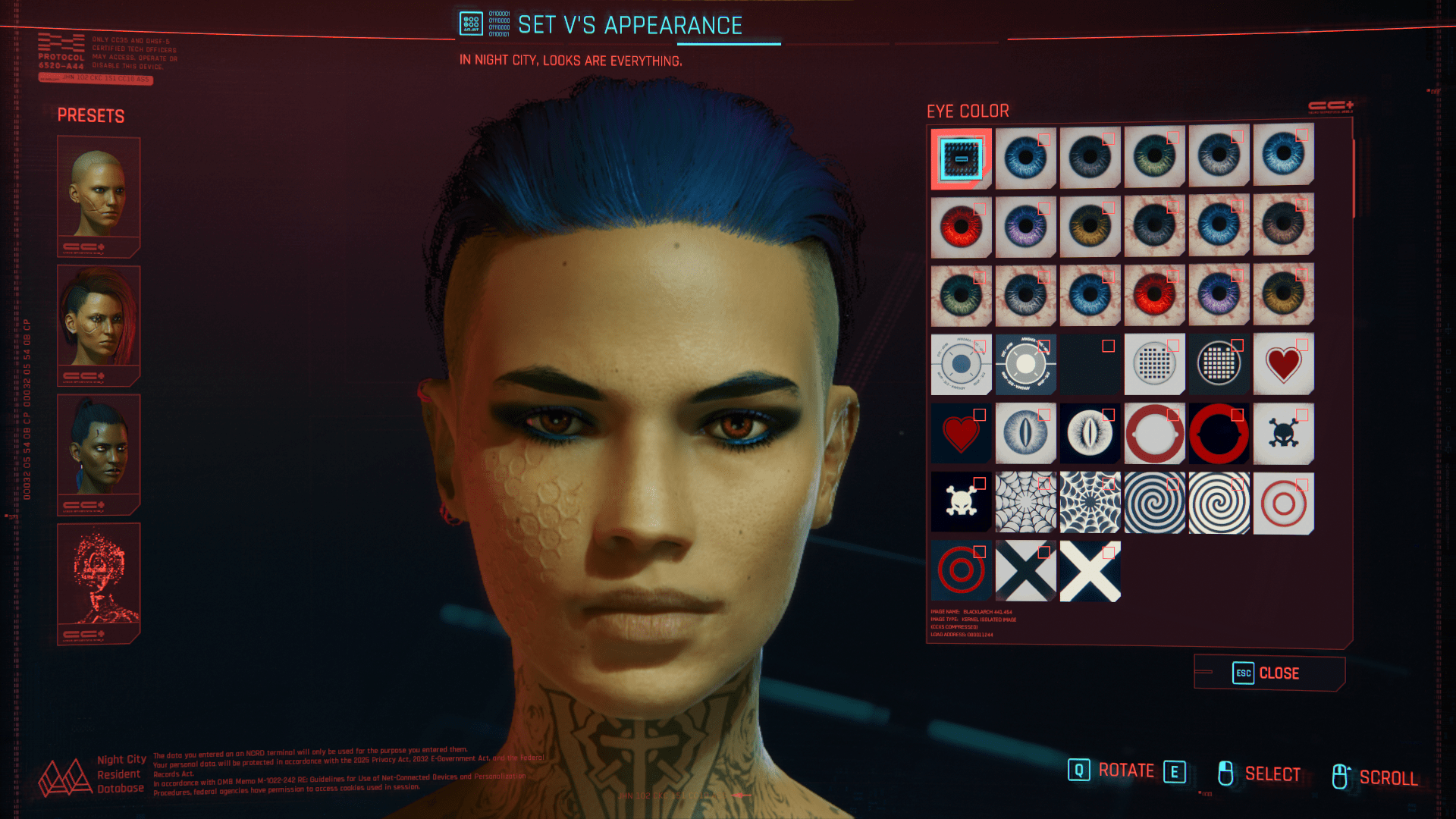 Wallpaper #pn0R9Y4Bnwiau_P6pBH657 Collection of Cyberpunk Eye Colors Cyberpunk 2077 Mod