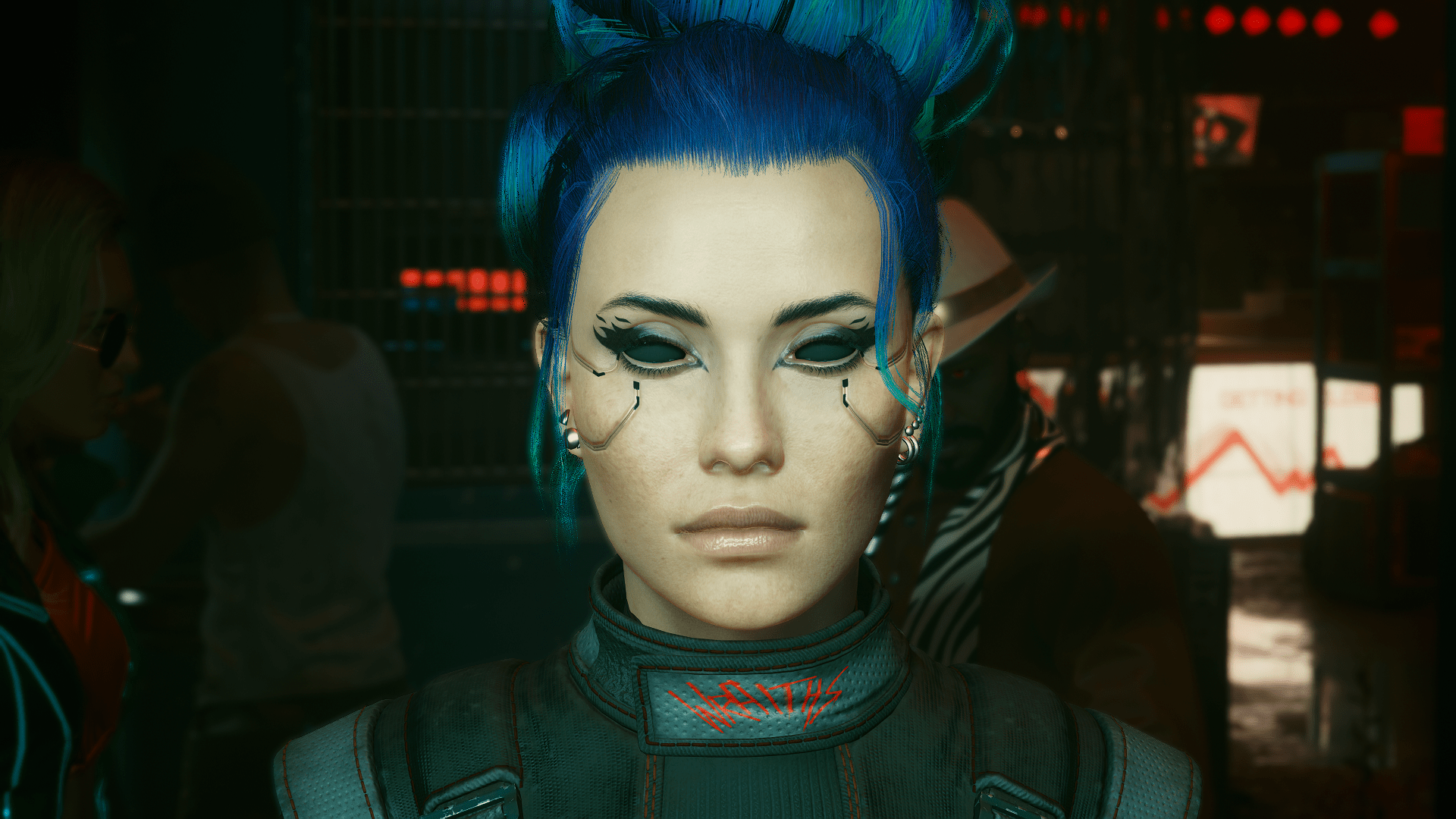 Wallpaper #eQBW644BSdW8dNoukRG712 Koralinas New Eye Makeup Graphic Eyeliners Cyberpunk 2077 Mod