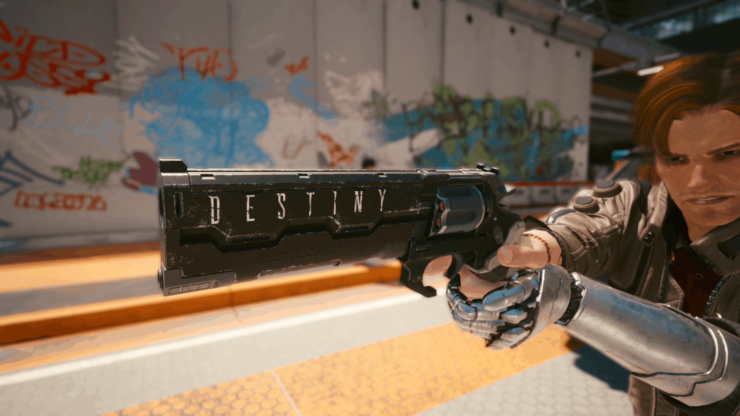 Wallpaper #W4vWcpcBcm9NJah-eHSG28 Destiny Overture Decal Skin Cyberpunk 2077 Mod