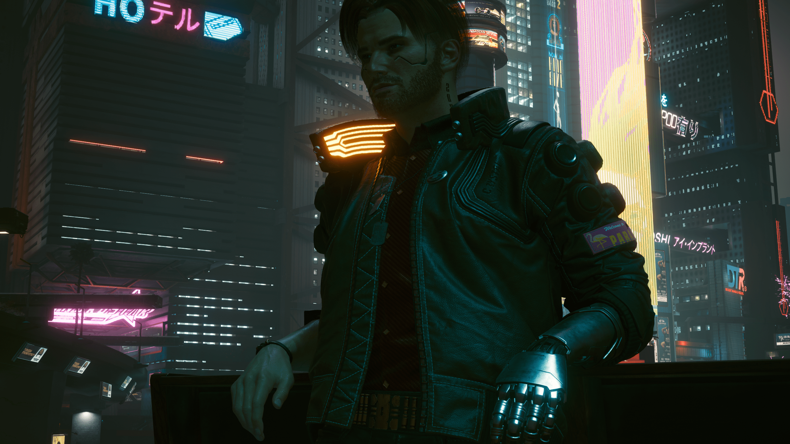 Wallpaper #dDvSb5cBSWmA-tzpN48h173 Johnny Silverhand Arm for V and Accessory Modpack Cyberpunk 2077 Mod