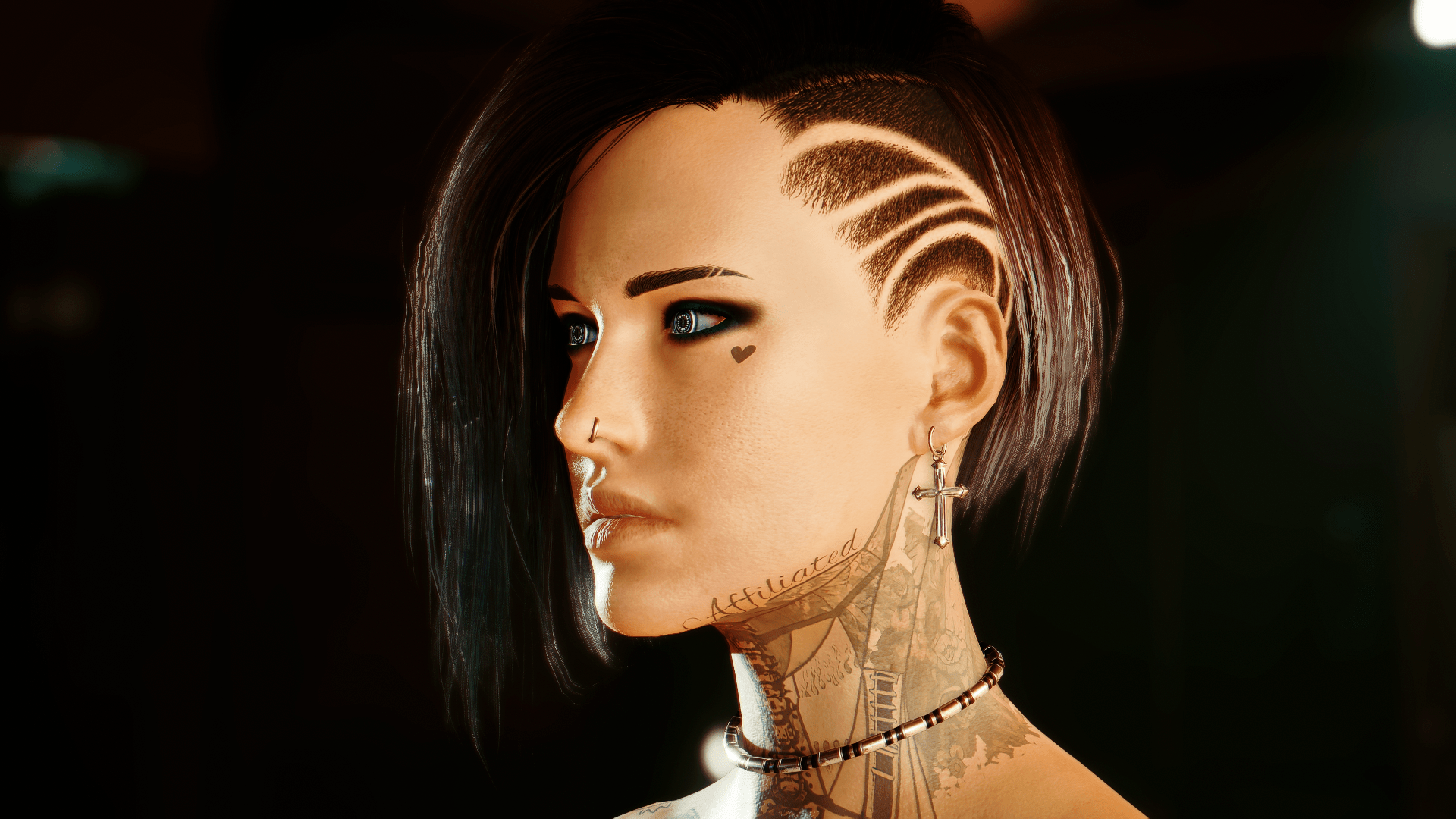Wallpaper #SzuIb5cBSWmA-tzpLY-L154 Indys Egirl Heart Tattoo Cyberpunk 2077 Mod
