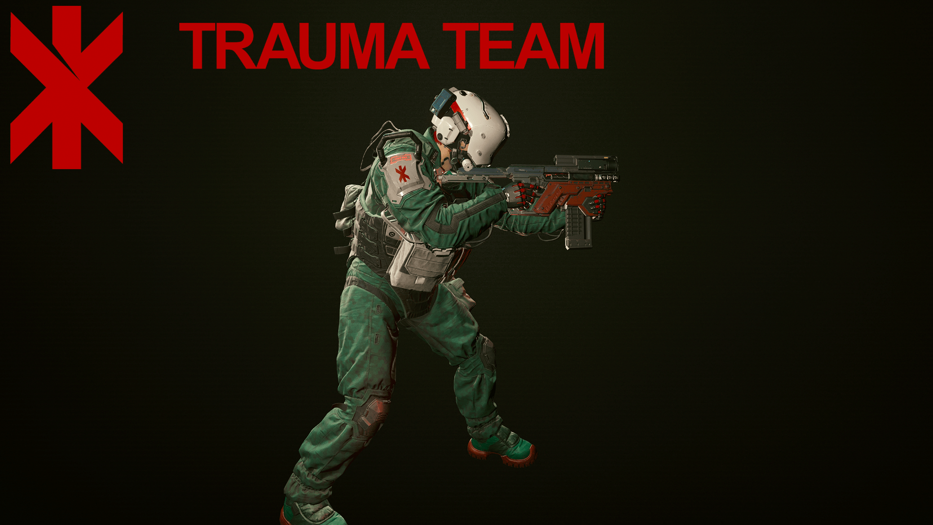 Wallpaper #8mgmJJMBSpphPi3-pjcV102 Cyberpunk 2077 Trauma Team Armor