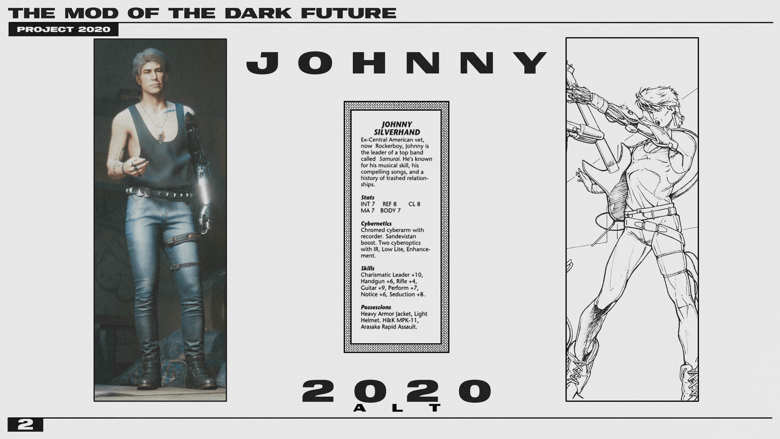 Wallpaper #9GeDC5MBSpphPi3-iNkJ115 Project 2020 the Rockerboy Overhaul Mod Tabletop Johnny Silverhand