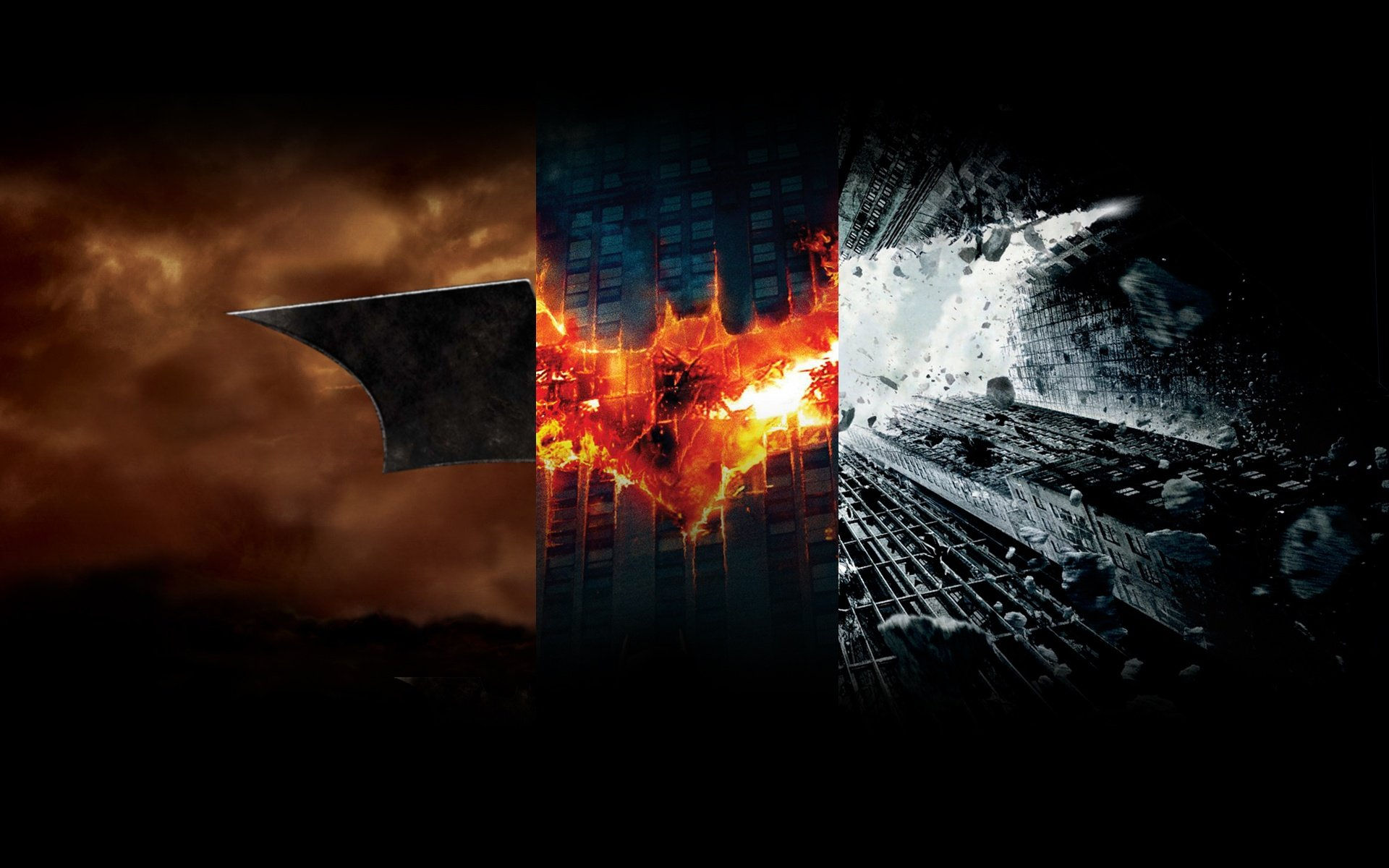 Wallpaper #22hXHpMBSpphPi3-digg64 Batman Begins Logos Panels the Dark Knight Batman Kep Letoltese