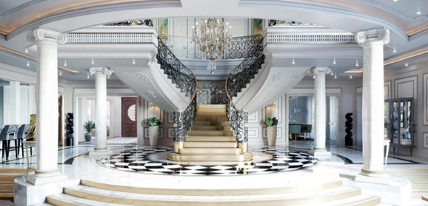 Wallpaper #qJy34JIBZHQxiYara7ci193 Interior Design Projects Neoclassical Palace by Comelite Architecture