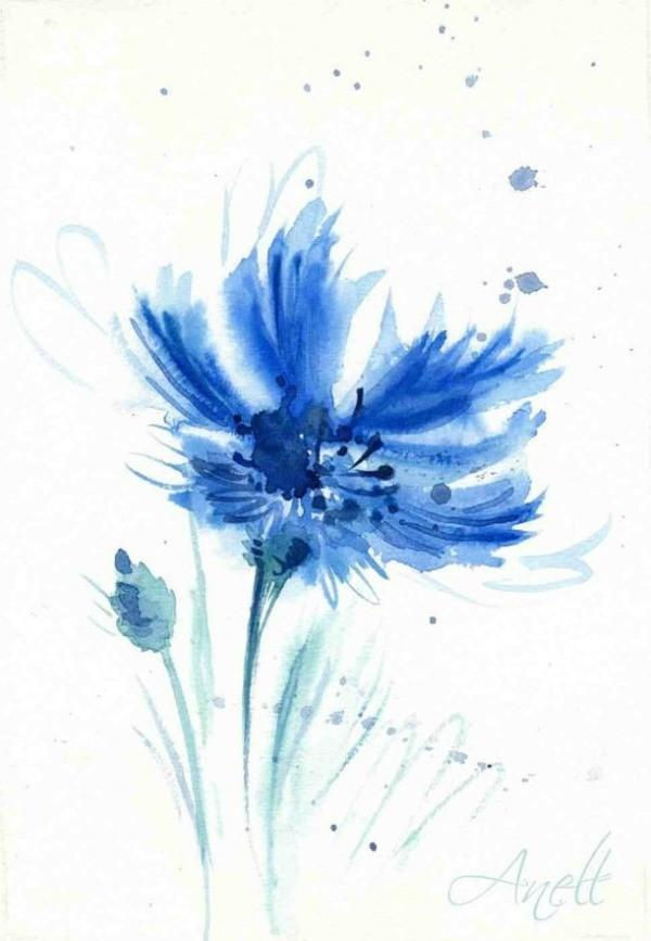 Wallpaper #Kbgw15IBJvJKYCmEIOId37 20 Easy Flower Watercolor Painting Ideas to Try Harunmudak
