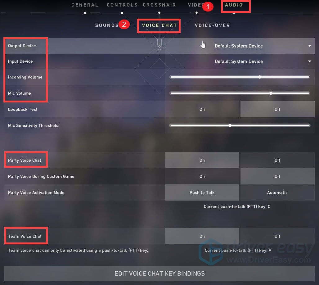 Wallpaper #12cs7pIBSpphPi3-iFtI251 How to Fix Valorant Voice Chat Not Working 2024 Driver Easy