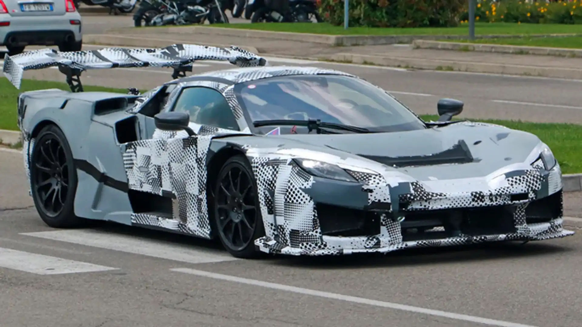 Wallpaper #chkABo8BtGB6xQ78fFPj37 Video Ferraris Next Generation Flagship Hypercar Spied Testing Drive