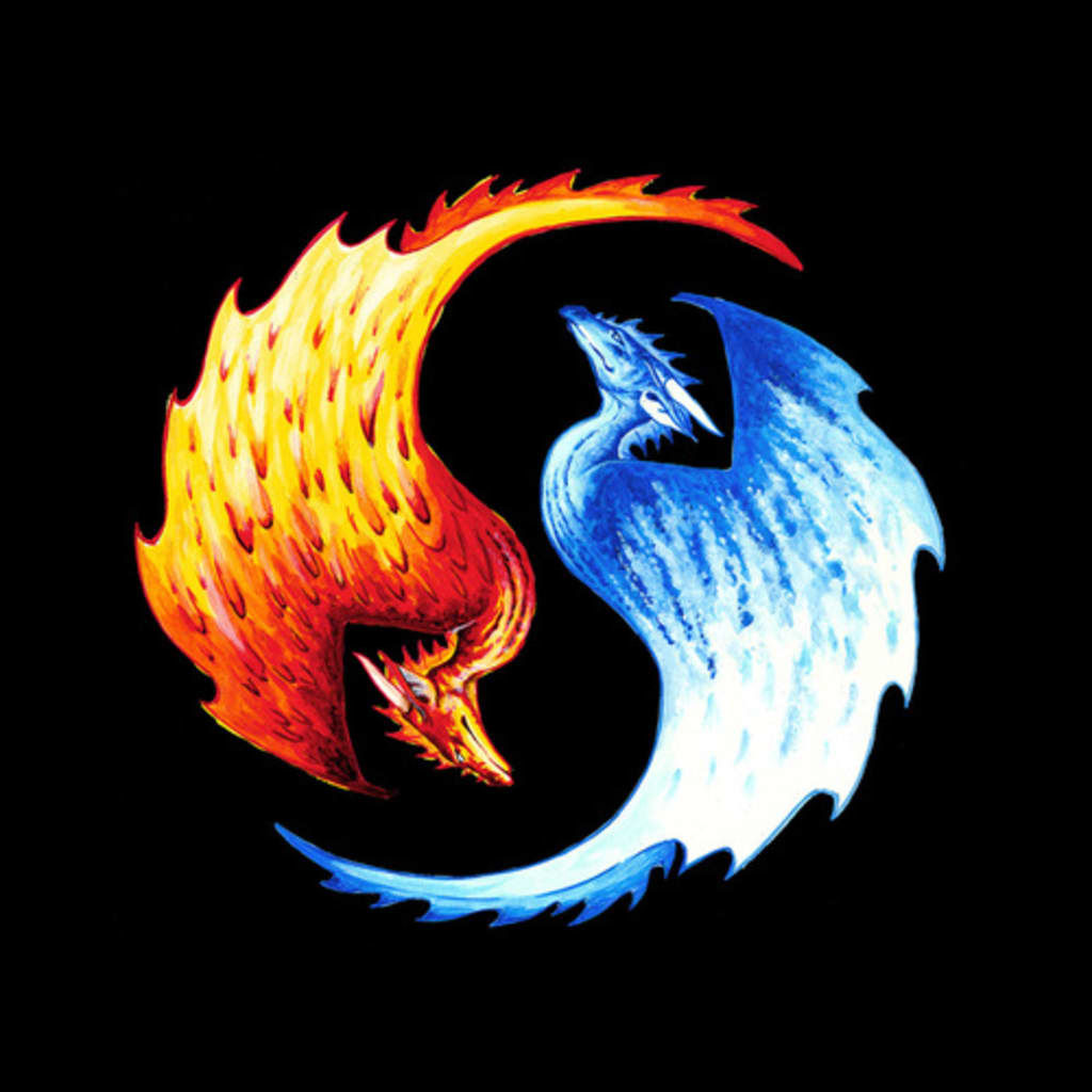 Wallpaper #uGeq85IBSpphPi3-JHaQ83 Fire and Ice