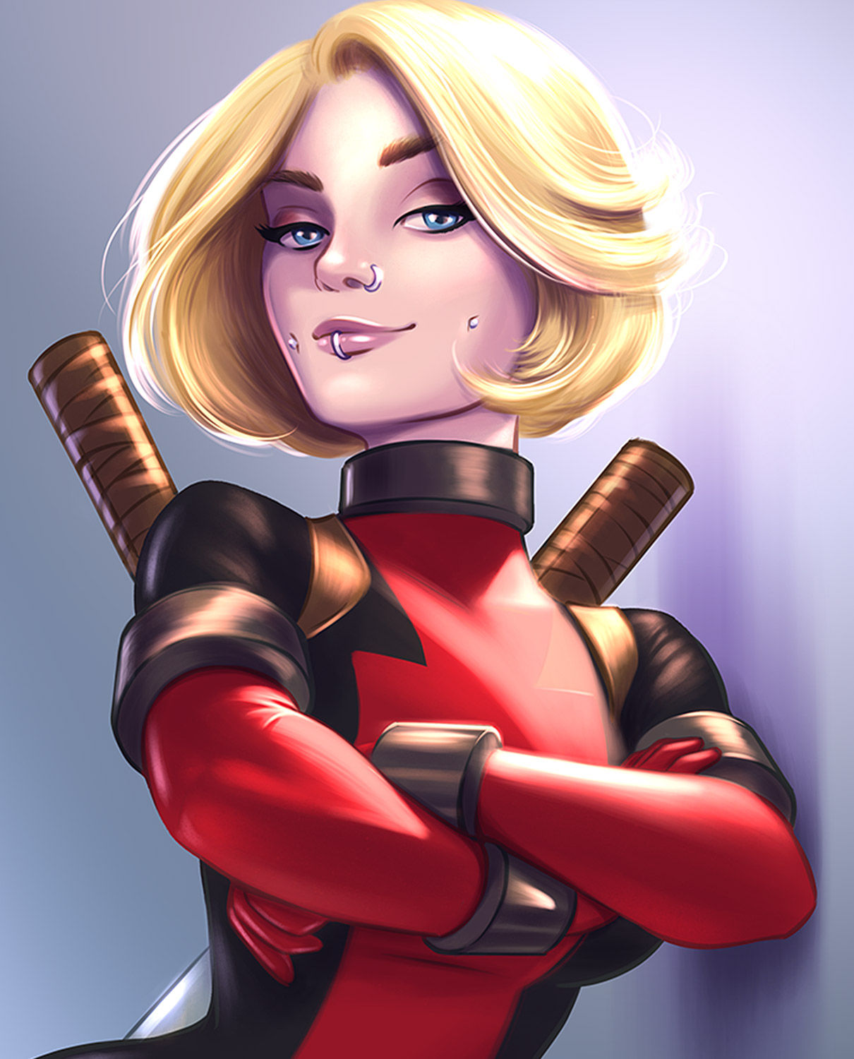 Wallpaper #pmjDFpMBSpphPi3-rQx9284 Lady Deadpool Jorge Lobo