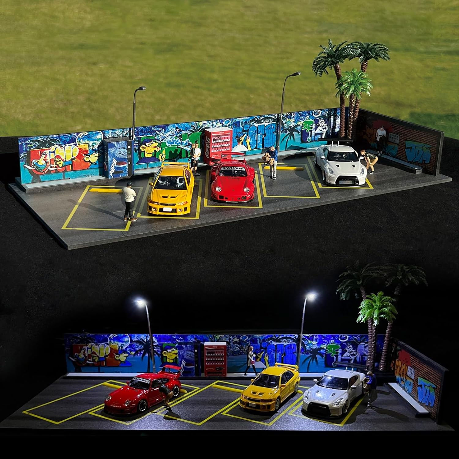 Wallpaper #JkaEVZcBqAgmjOk2GF7z53 Amazoncom 164 Display Casehotwheels Display Casescenic Diorama
