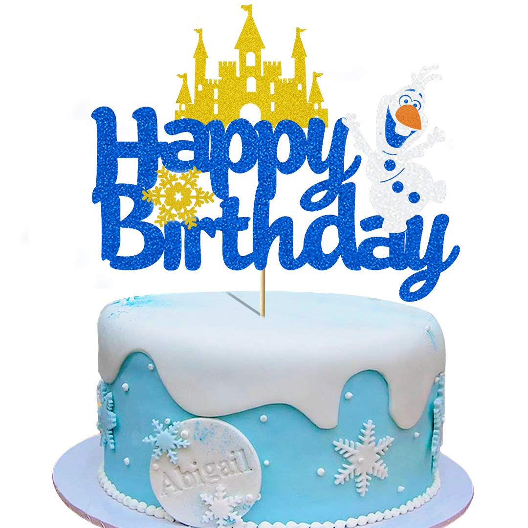 Wallpaper #92B6C Frozen Cake Topper Printable