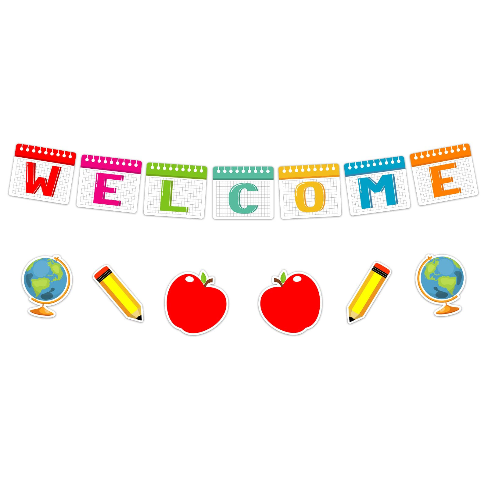 Wallpaper #PDHeNZMB5zzyi_yYylio321 Buy Waahome Welcome Banner for Classroom Decorations Pencil Welcome