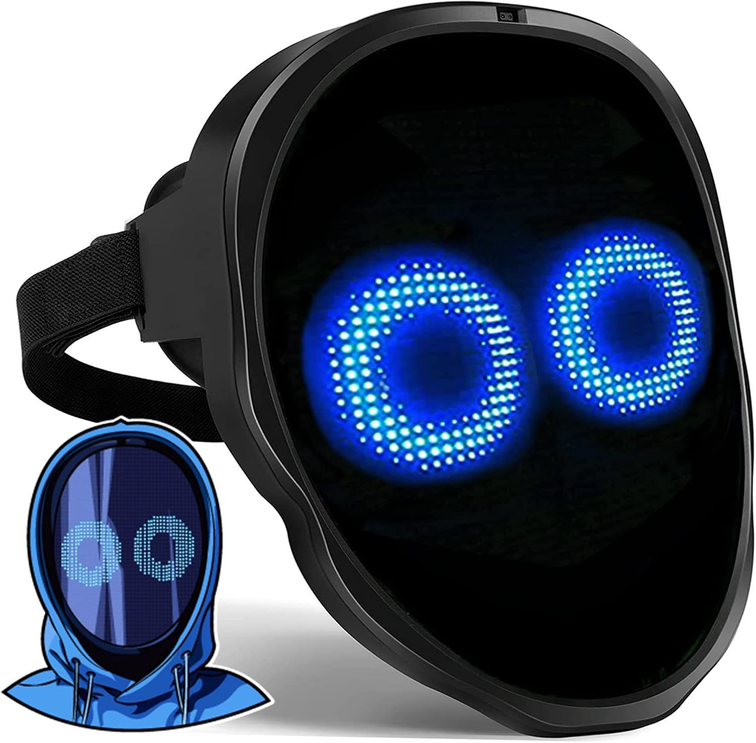 Wallpaper #421CbJcBycdYOYFTknLy0 Amazoncom Face Transforming LED Mask with App Controlled