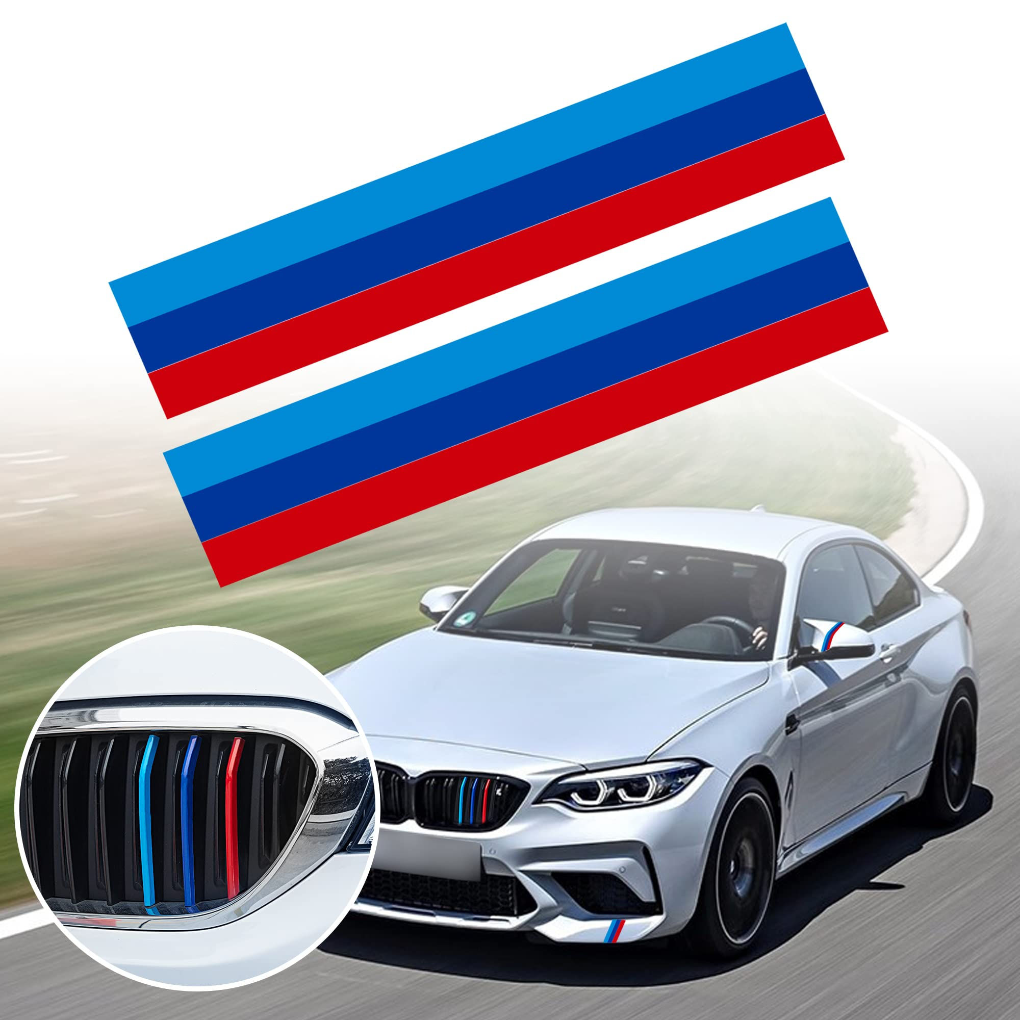 Wallpaper #9QPSZZMBpyOg8YnEWtm7154 Buy Tomall 2pcs 25cm Stripe Stickers for Car 3 Color Sporting Racing